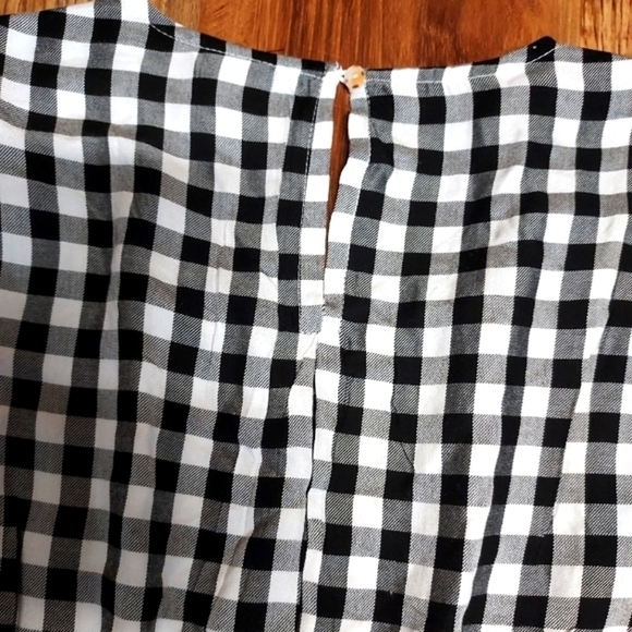 Time and Tru Maternity top Black and white large 12-14 NWT - Picture 8 of 13